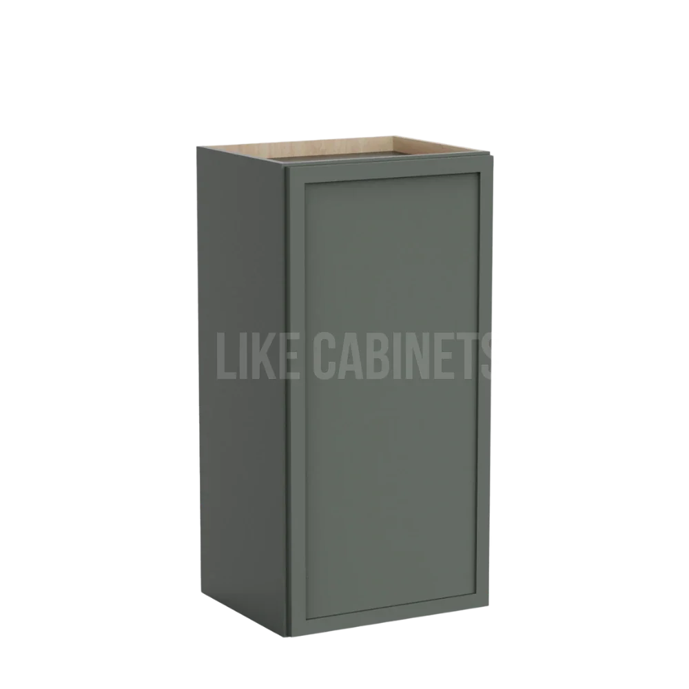 Slim Aston Green 36'' H Single Door Wall Cabinet