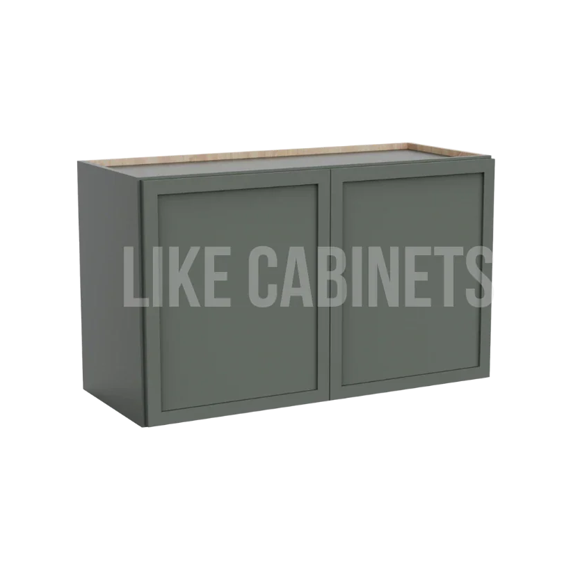 Slim Aston Green 18'' H Double Door Wall Cabinet