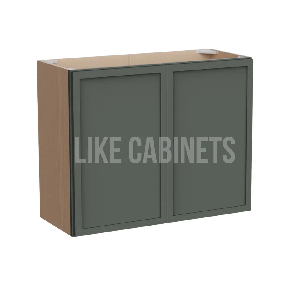 Slim Aston Green 24'' H Double Door Wall Cabinet