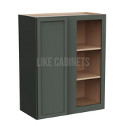 Slim Aston Green 30'' H Wall Blind Cabinet