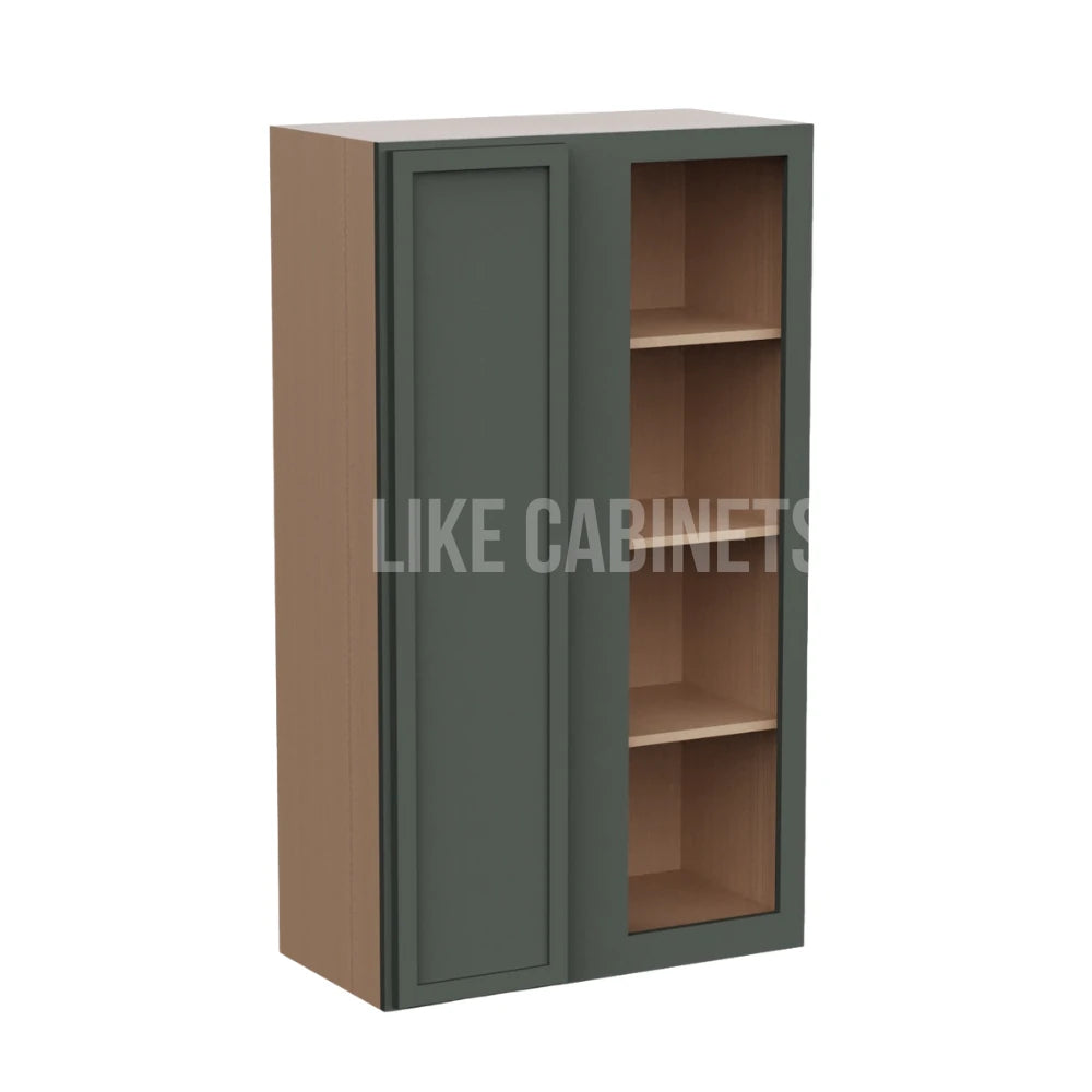 Slim Aston Green 42'' H Wall Blind Cabinet