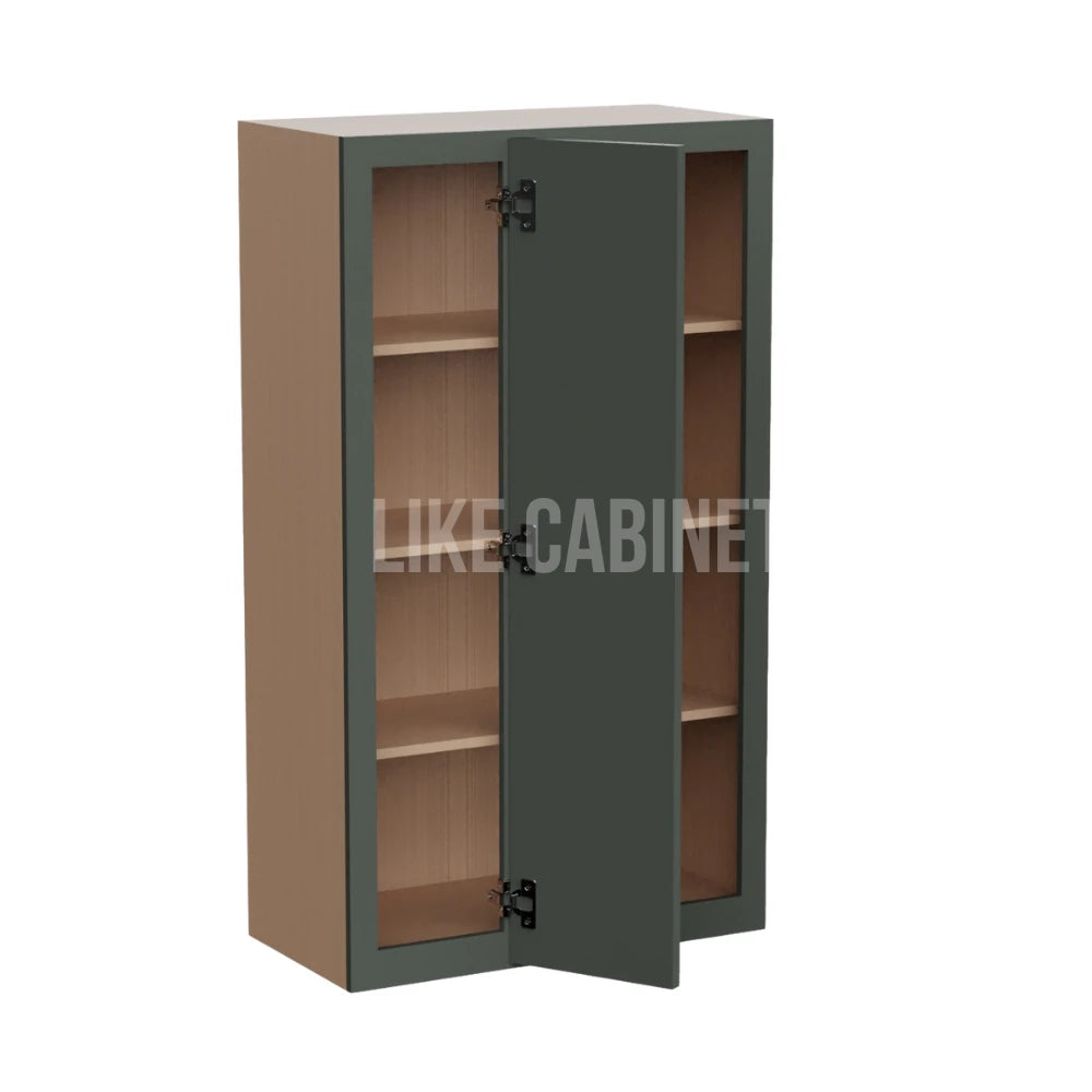 Slim Aston Green 42'' H Wall Blind Cabinet