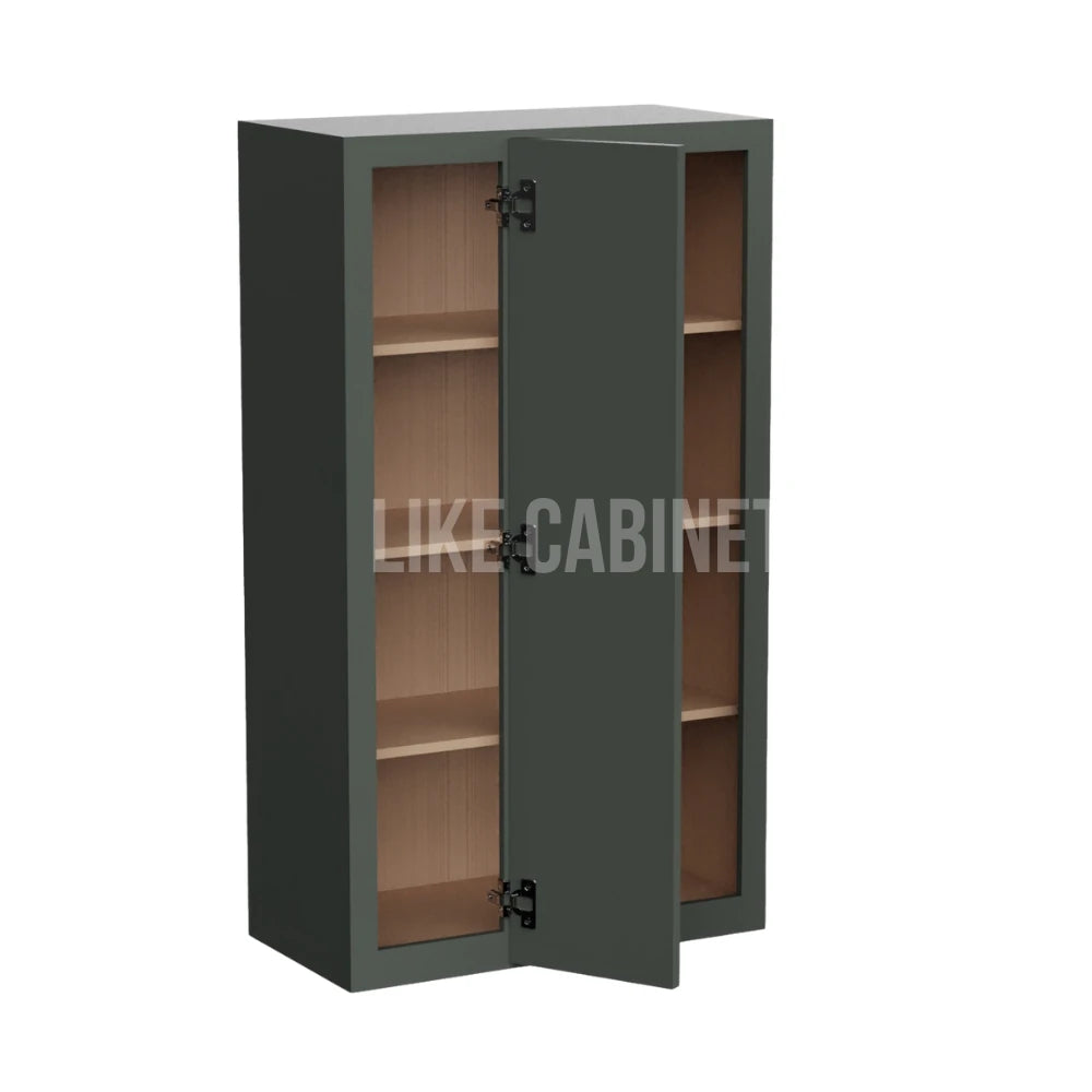 Slim Aston Green 42'' H Wall Blind Cabinet
