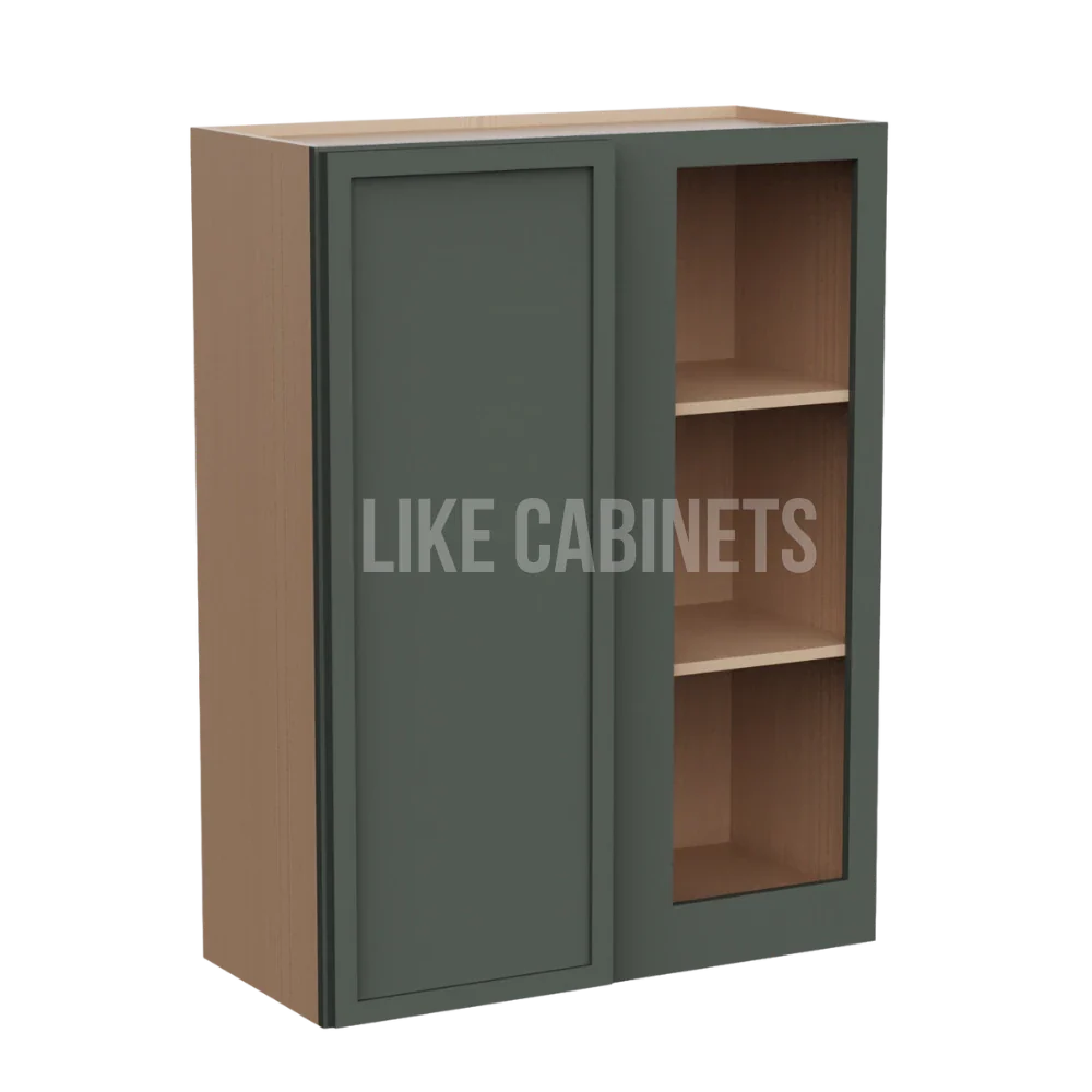 Slim Aston Green 36'' H Wall Blind Cabinet