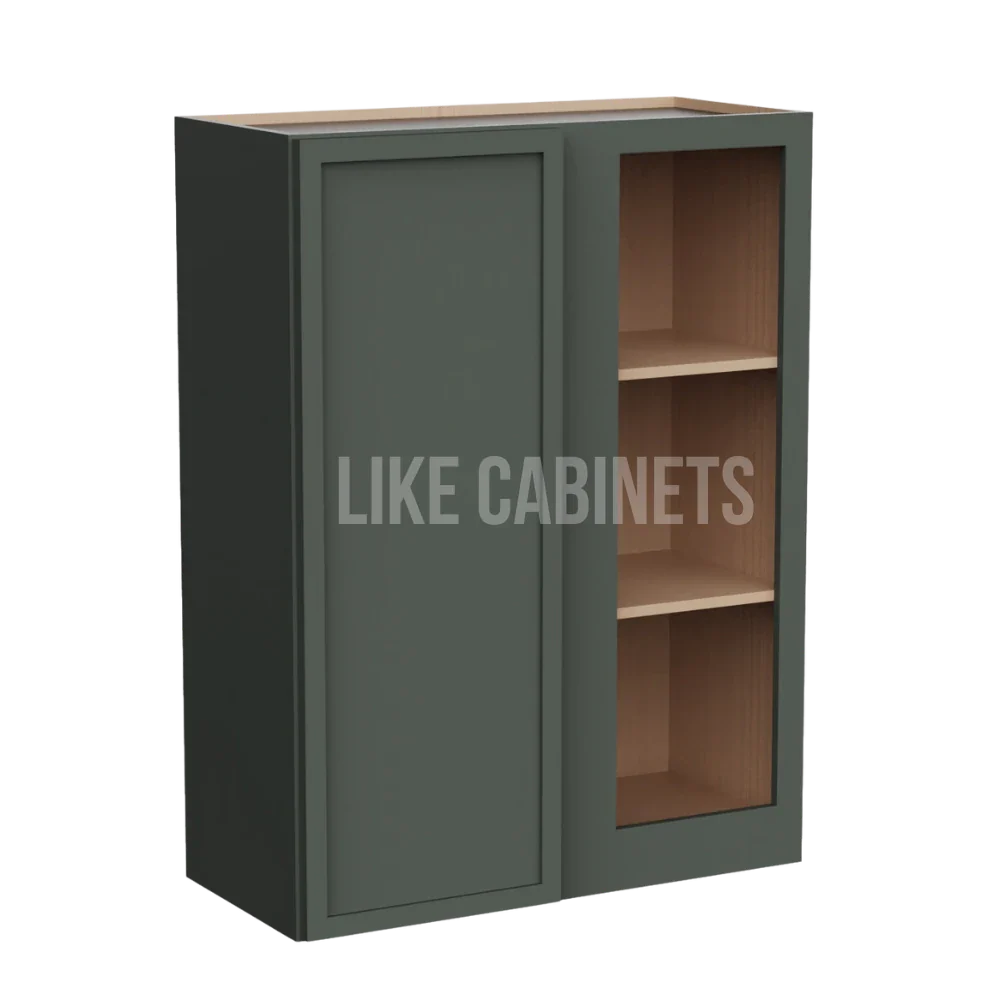Slim Aston Green 36'' H Wall Blind Cabinet
