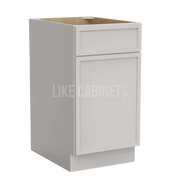 Slim Dove White Cabinet with Single Door & Drawer
