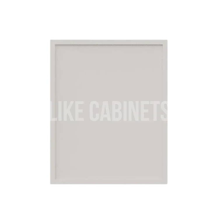 Slim Dove White Shaker Vanity Decorative Door Panel