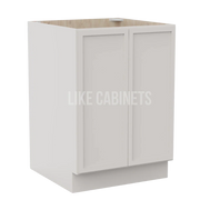 Slim Dove White Base Cabinet Base Cabinet Full Height Door