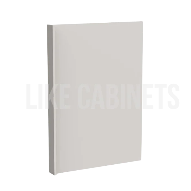Slim Dove White Shaker Dishwasher Return Panel