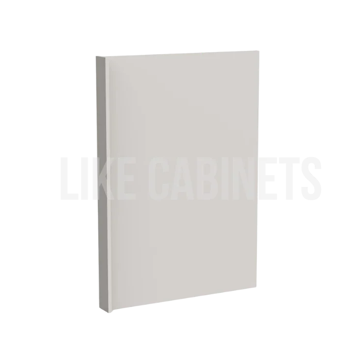 Slim Dove White Shaker Dishwasher Return Panel