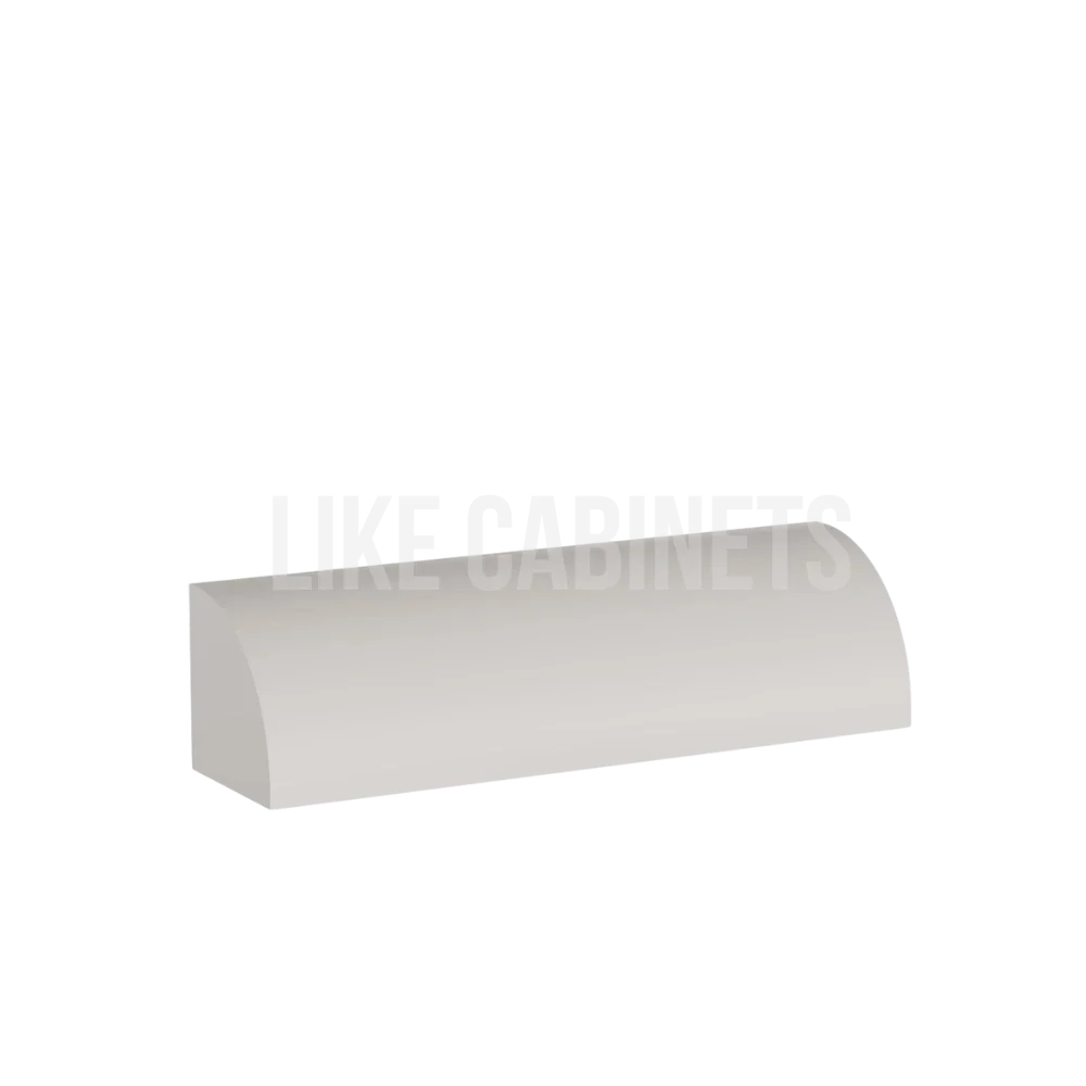 Dove White Slim Shaker Shoe Moulding