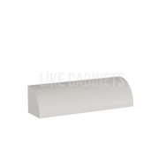 Dove White Slim Shaker Shoe Moulding