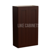 Shaker Espresso 24″ Diagonal Corner Wall Cabinet