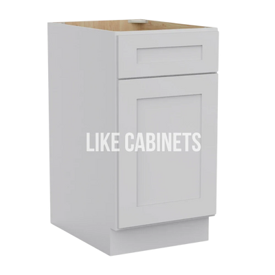 Shaker White Cabinet with Single Door & Drawer