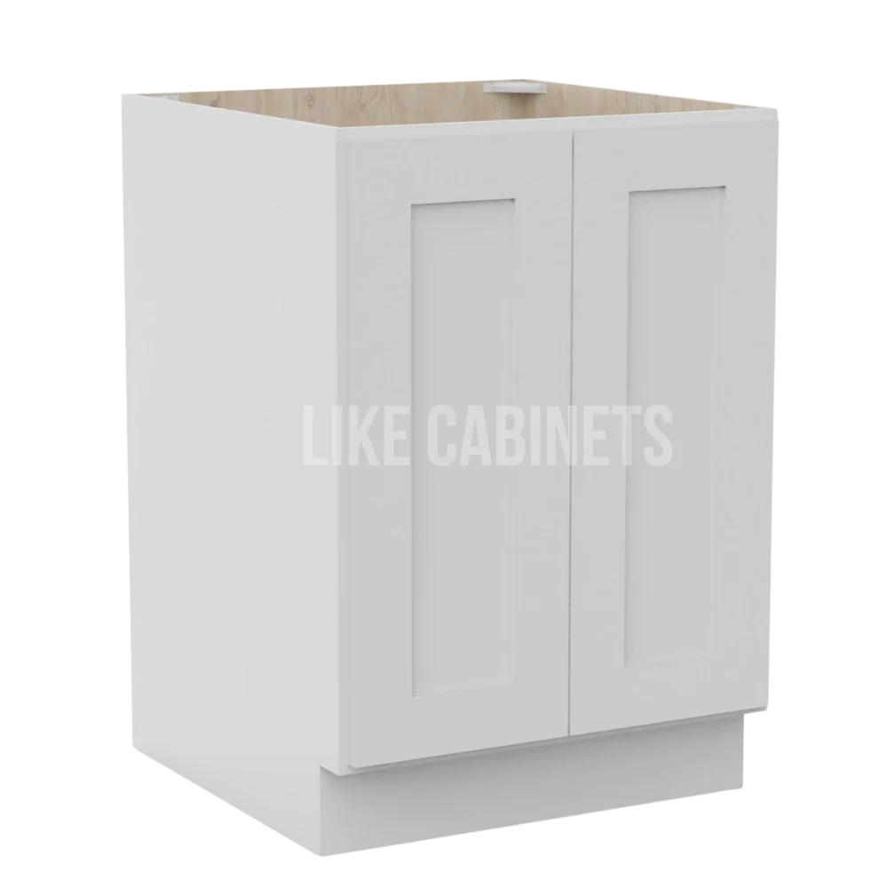 Shaker White Base Cabinet Base Cabinet Full Height Door