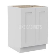 Shaker White Base Cabinet Base Cabinet Full Height Door