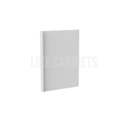 White Shaker Dishwasher Return Panel