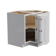 White Shaker Easy Reach Base Cabinet