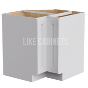 White Shaker Easy Reach Base Cabinet