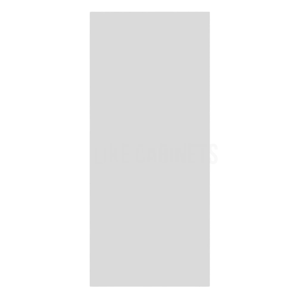 White Shaker Finished Plywood Island Panel