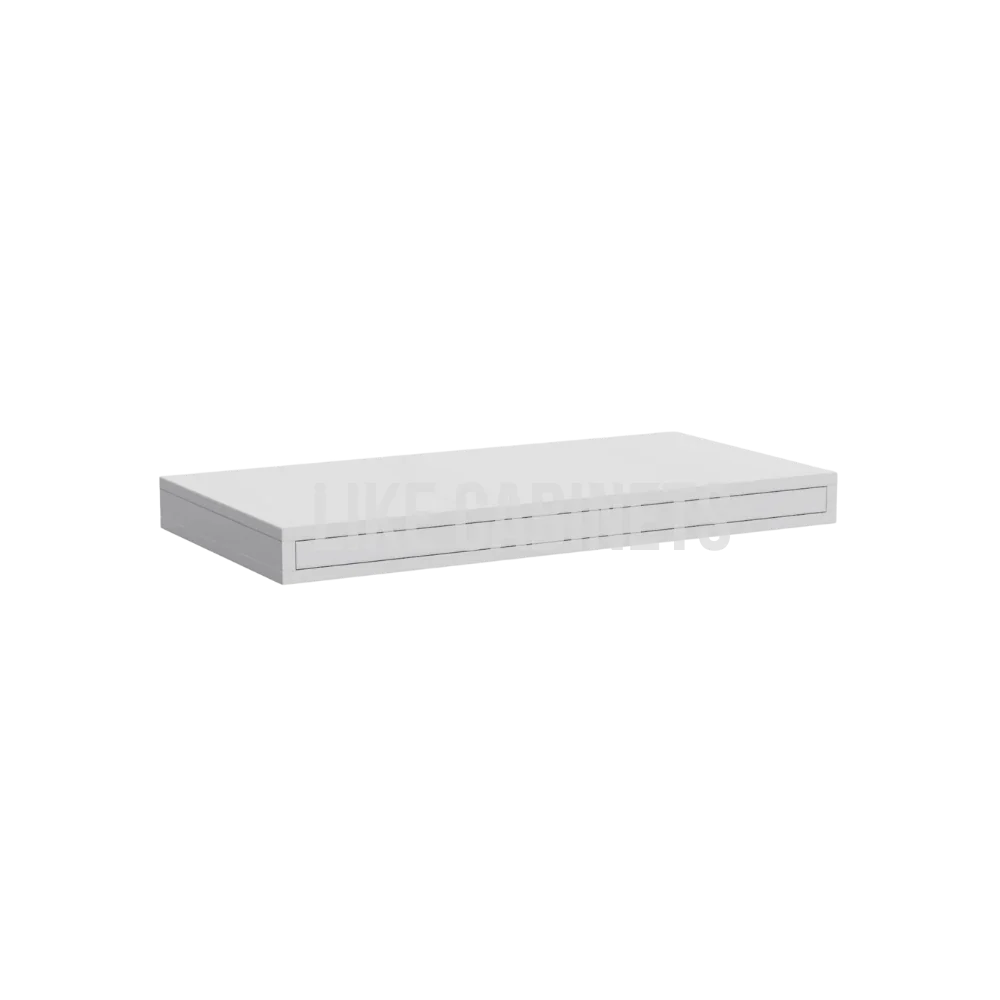 White Shaker Floating Shelf