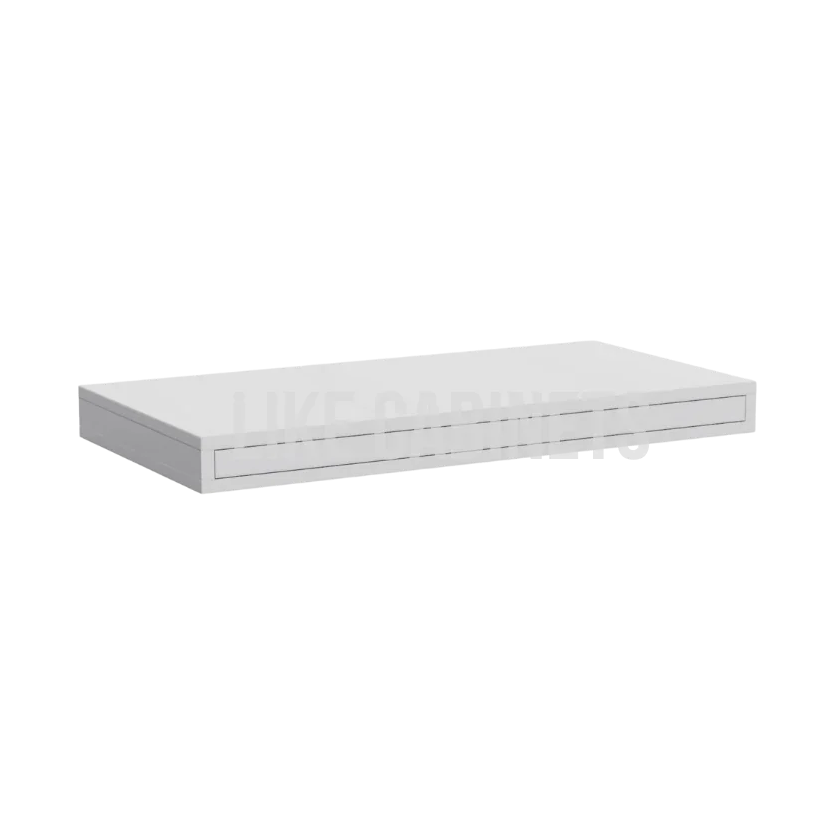 White Shaker Floating Shelf