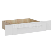 White Shaker Knee Drawer