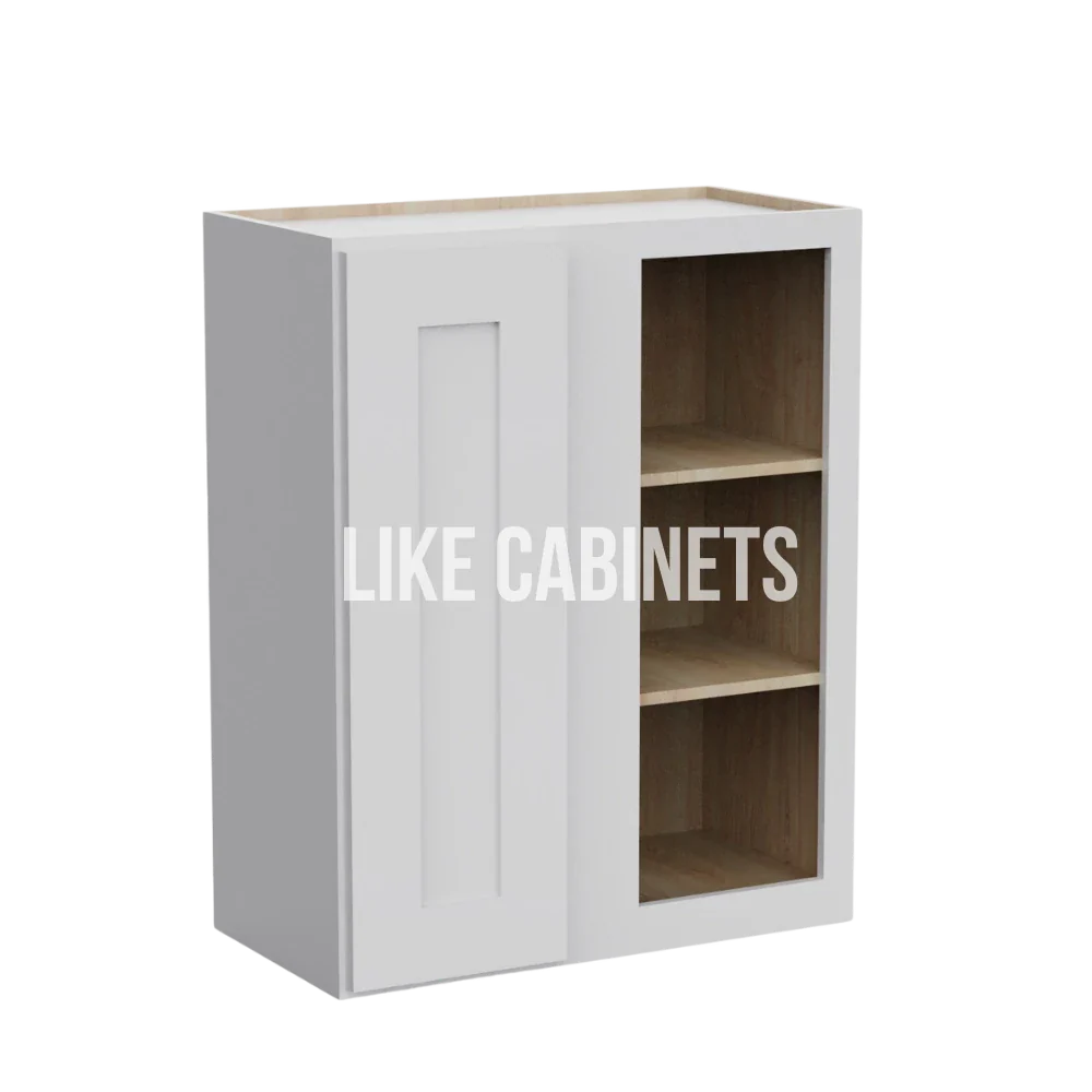 White Shaker 30'' H Wall Blind Cabinet