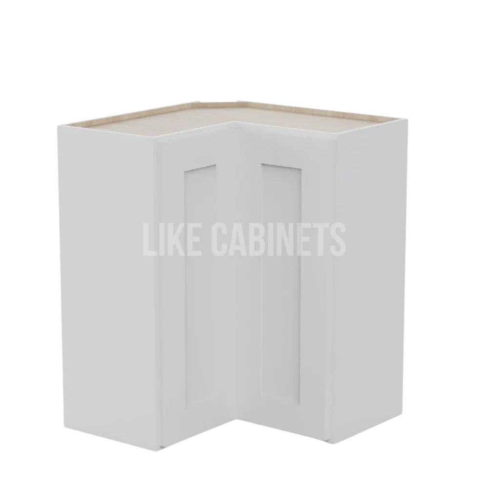 White Shaker Easy Reach Wall Cabinet