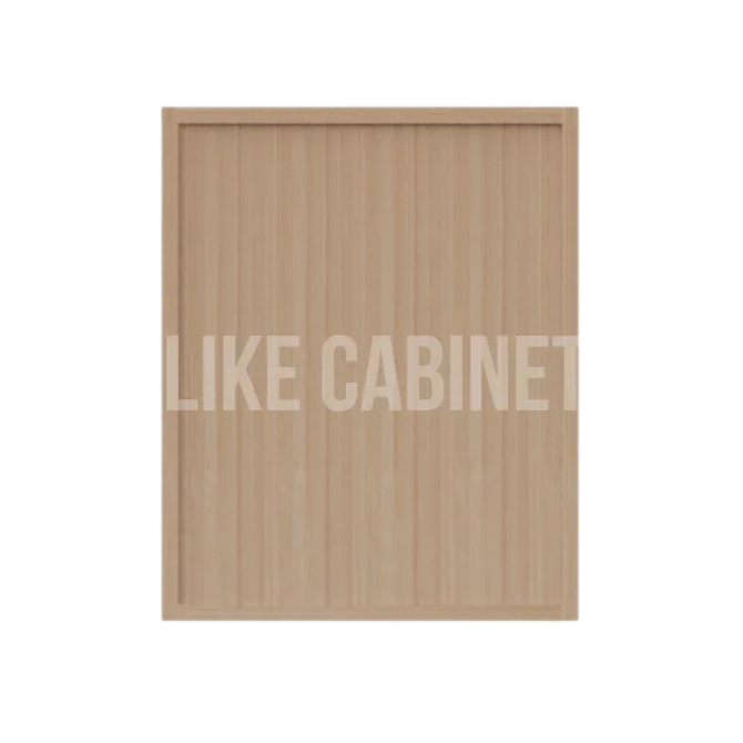 Slim White Oak Shaker Vanity Decorative Door Panel