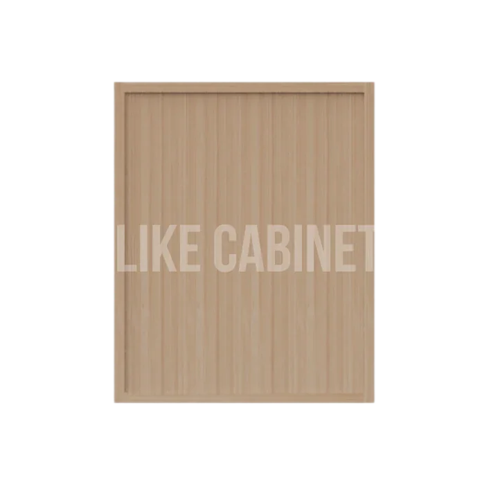 Slim White Oak Shaker Vanity Decorative Door Panel