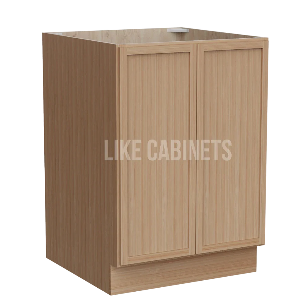 Slim White Oak Base Cabinet Base Cabinet Full Height Door