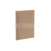 Slim White Oak Shaker Dishwasher Return Panel