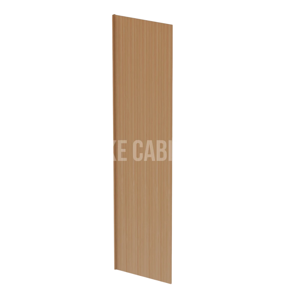 Slim White Oak Shaker Refrigerator End Panel Veneer