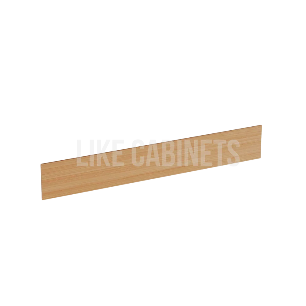 Slim White Oak Shaker Toe Kick