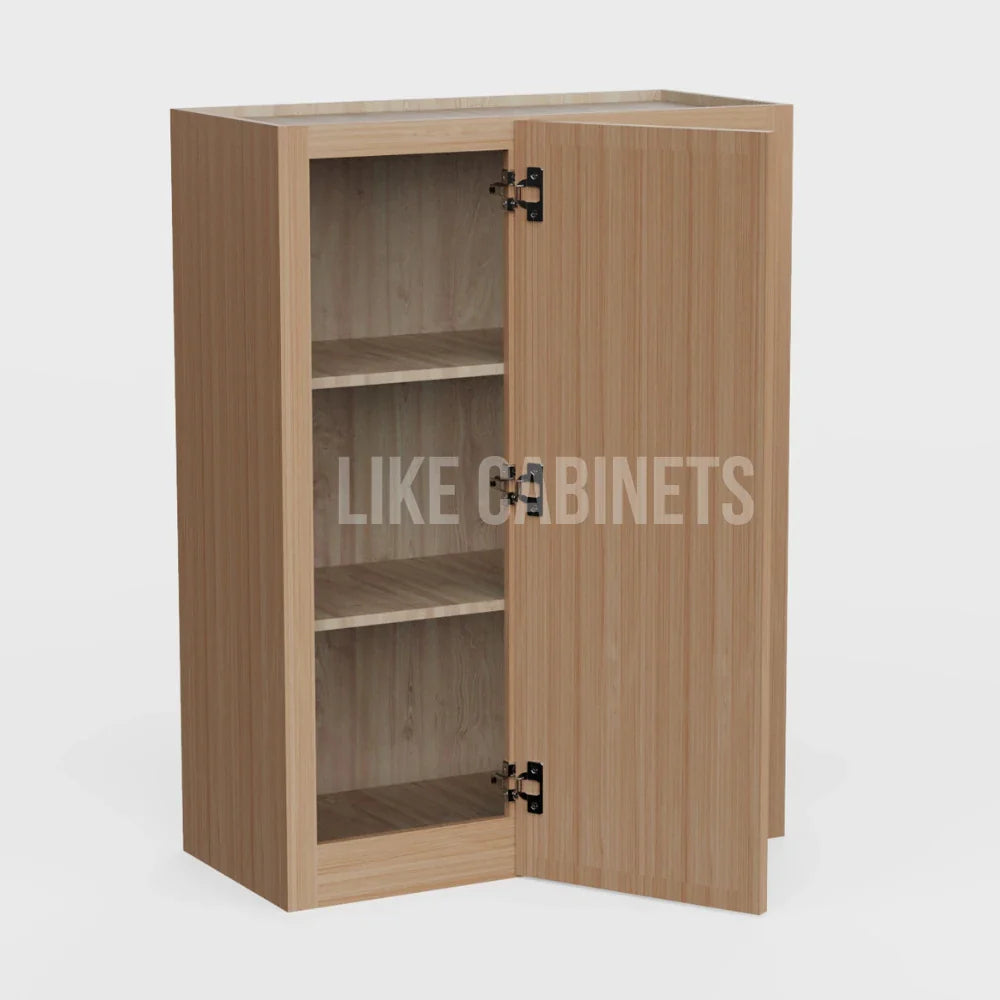 Slim White Oak36-h-wall-blind-cabinet