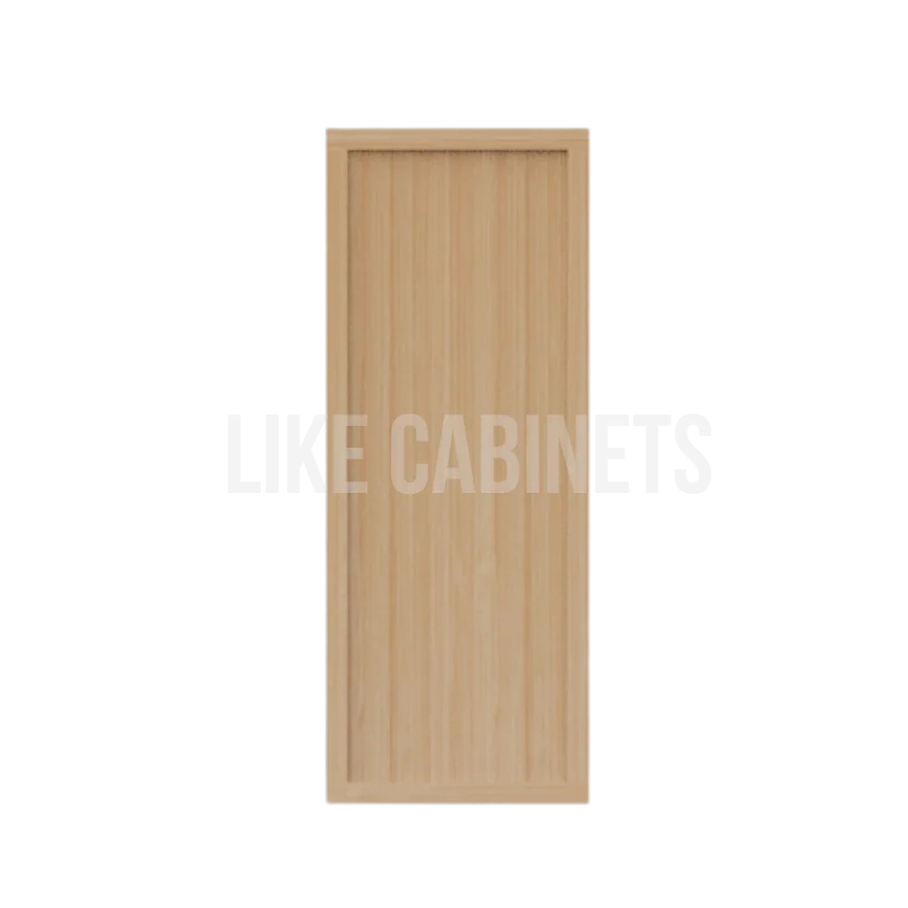 Slim White Oak Shaker Wall Decorative Door Panel