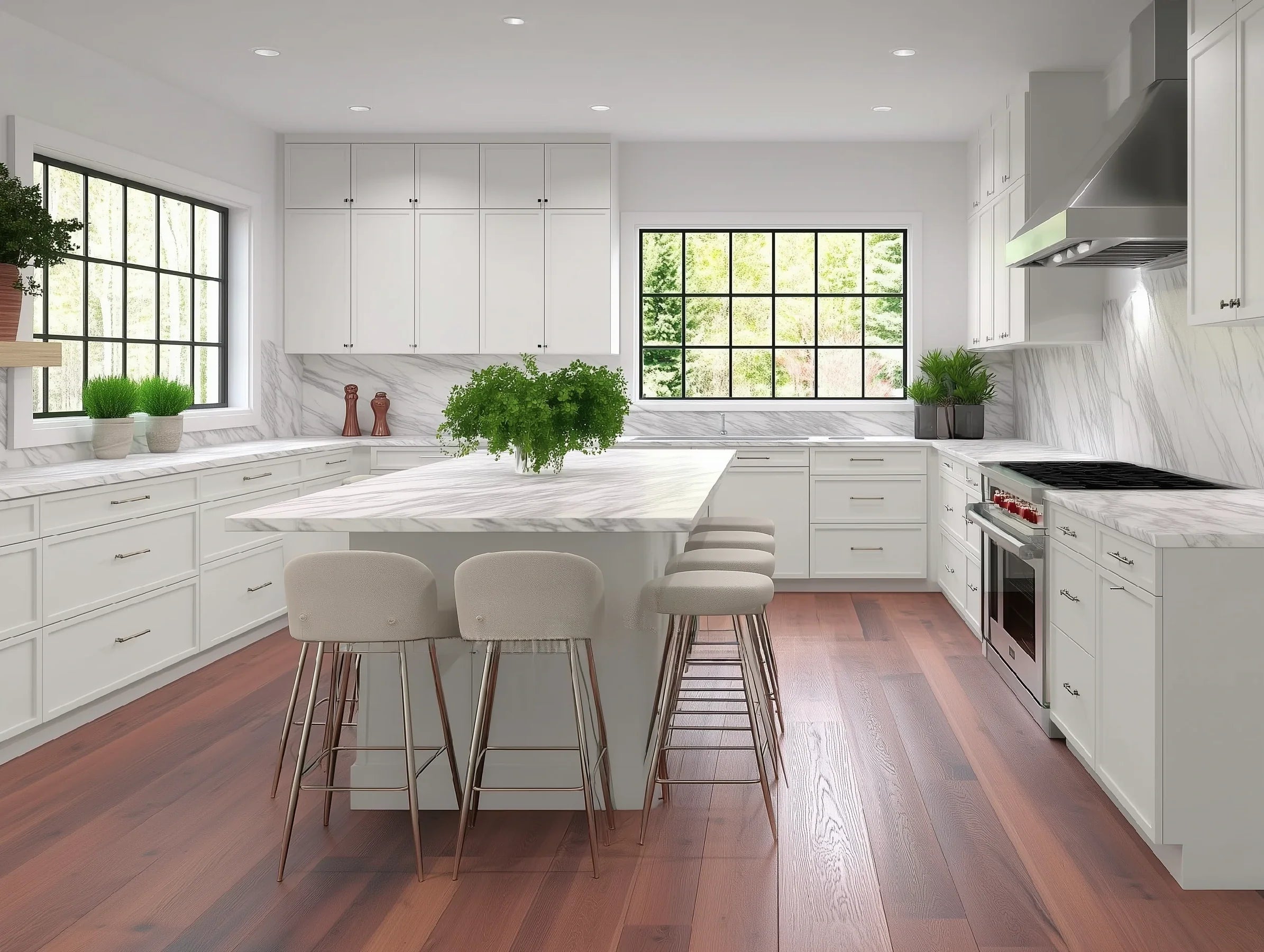 Slim Dove White Shaker Wall Skin Panel