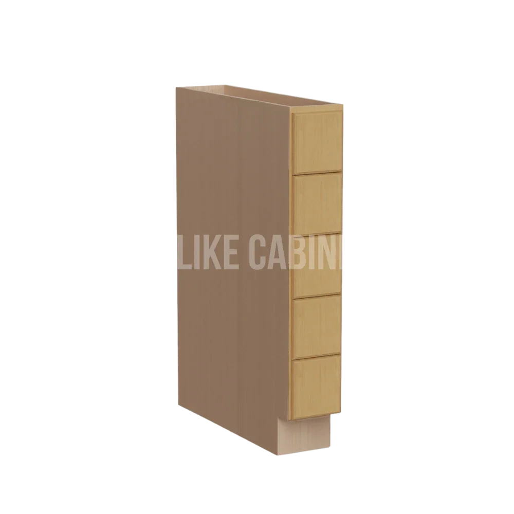 Treasure Chest Base Spice Cabinet with 5 Drawers