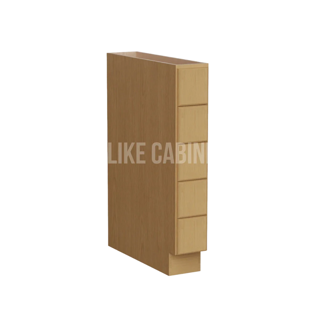 Treasure Chest Base Spice Cabinet with 5 Drawers