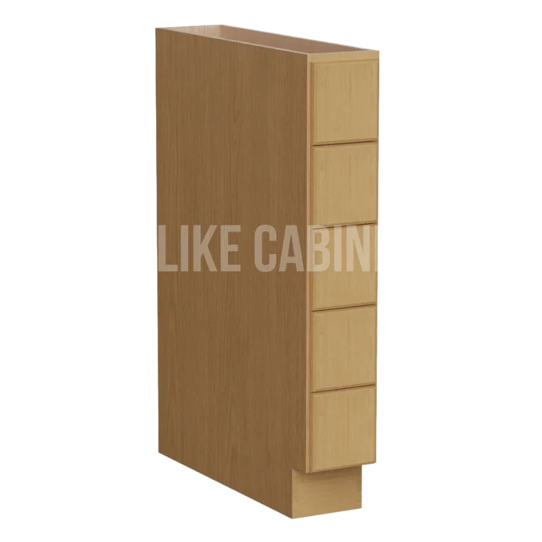 Treasure Chest Base Spice Cabinet with 5 Drawers