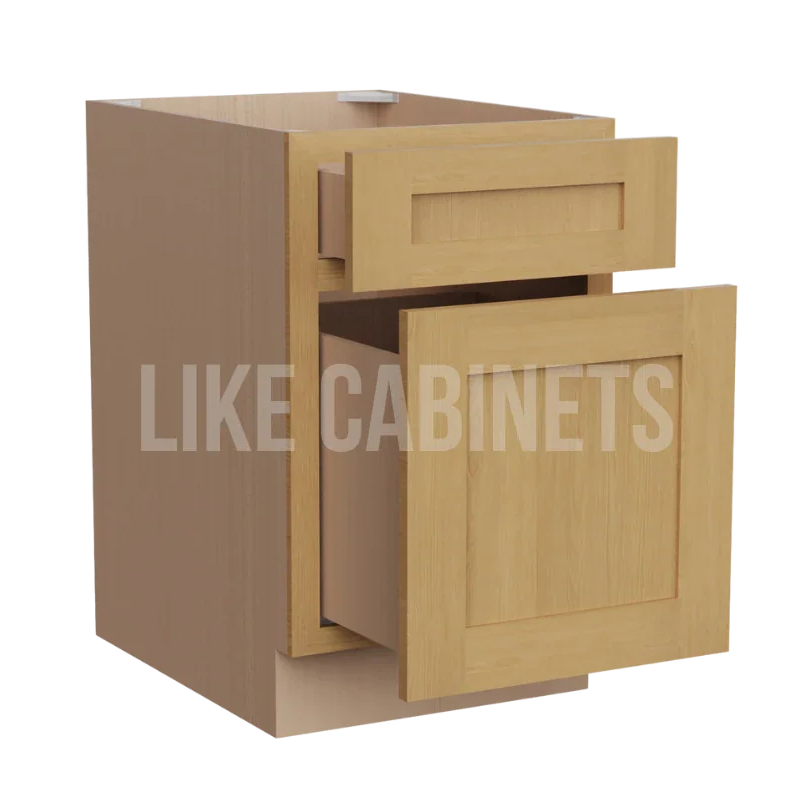 Treasure Chest Shaker Two Drawer Document File Base Cabinet