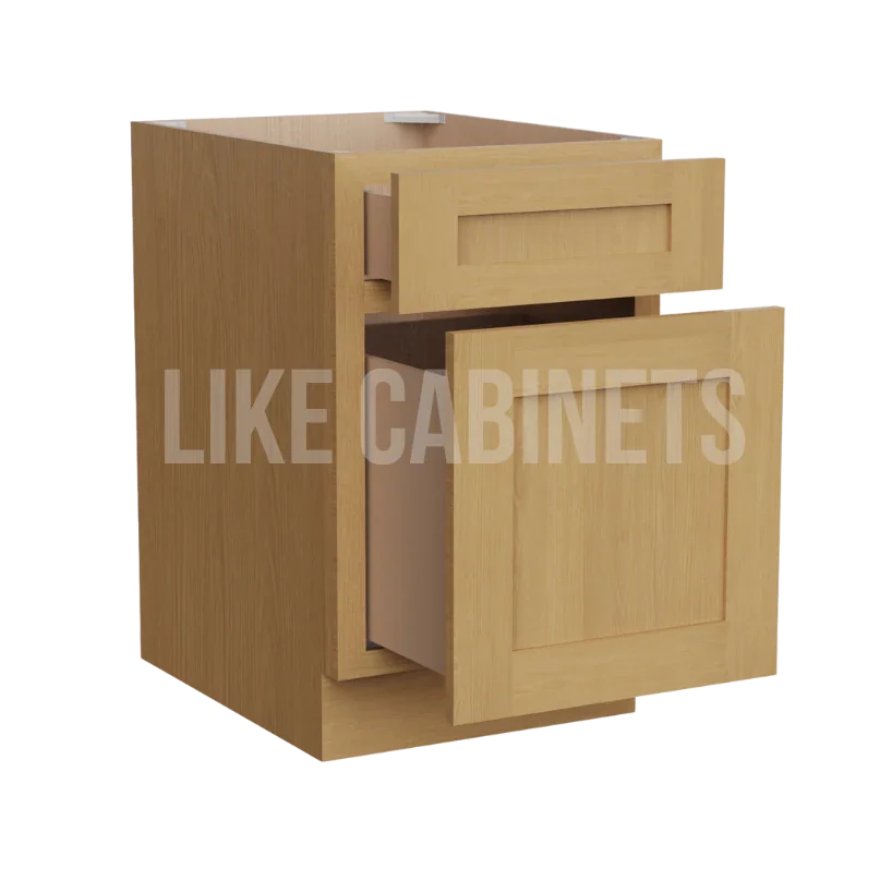 Treasure Chest Shaker Two Drawer Document File Base Cabinet