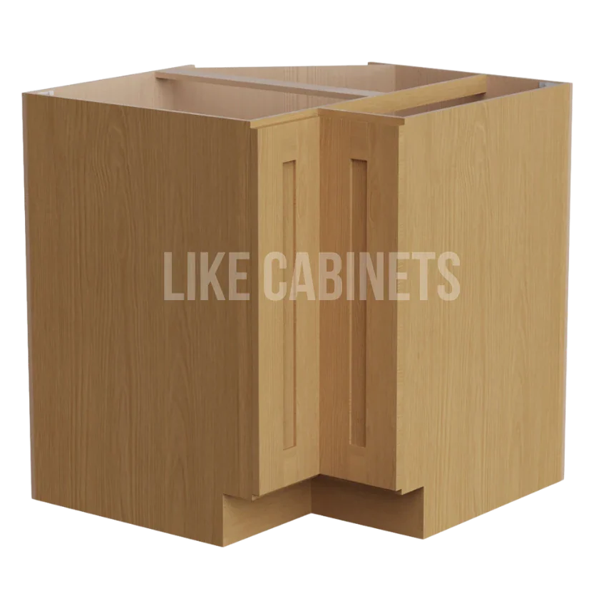 Treasure Chest Shaker Lazy Susan Base Cabinet