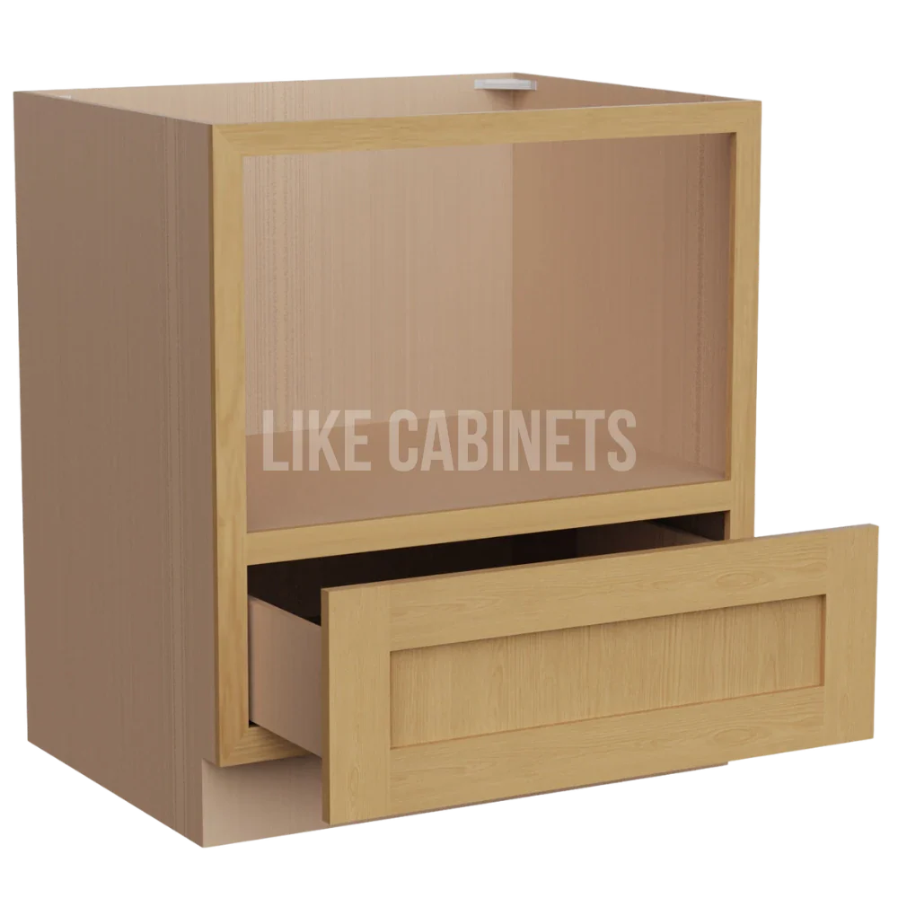 Treasure Chest Shaker Microwave Base Cabinet