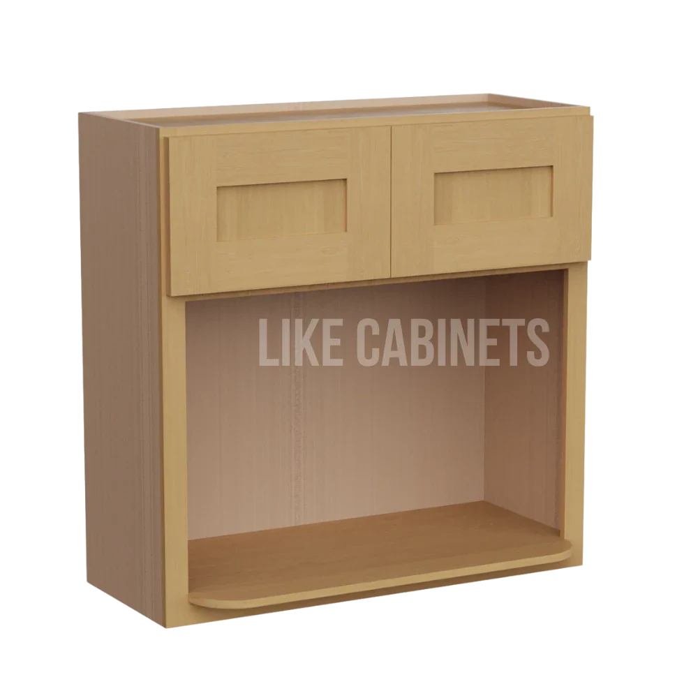 Treasure Chest Shaker Microwave Wall Cabinet