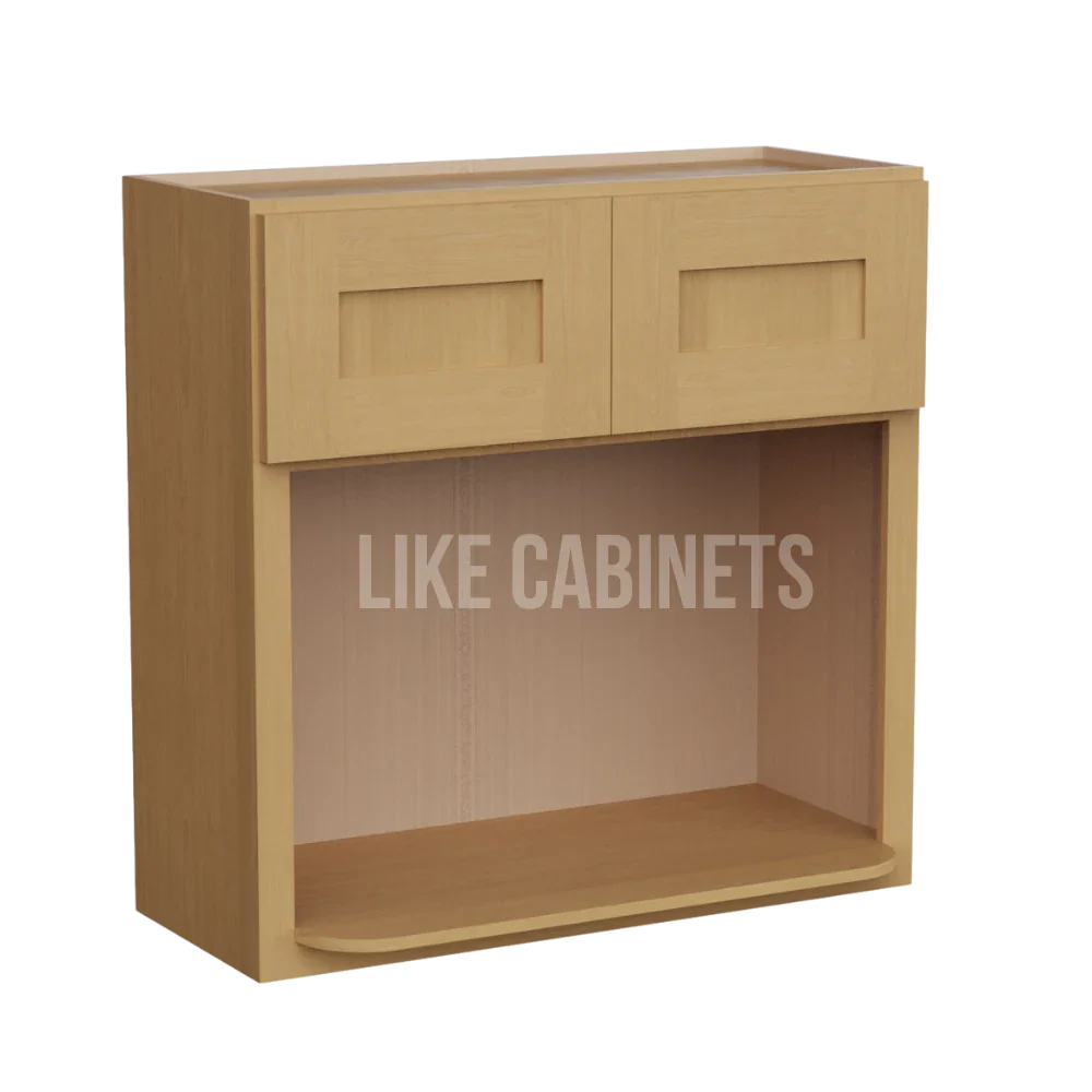 Treasure Chest Shaker Microwave Wall Cabinet