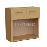 Treasure Chest Shaker Microwave Wall Cabinet