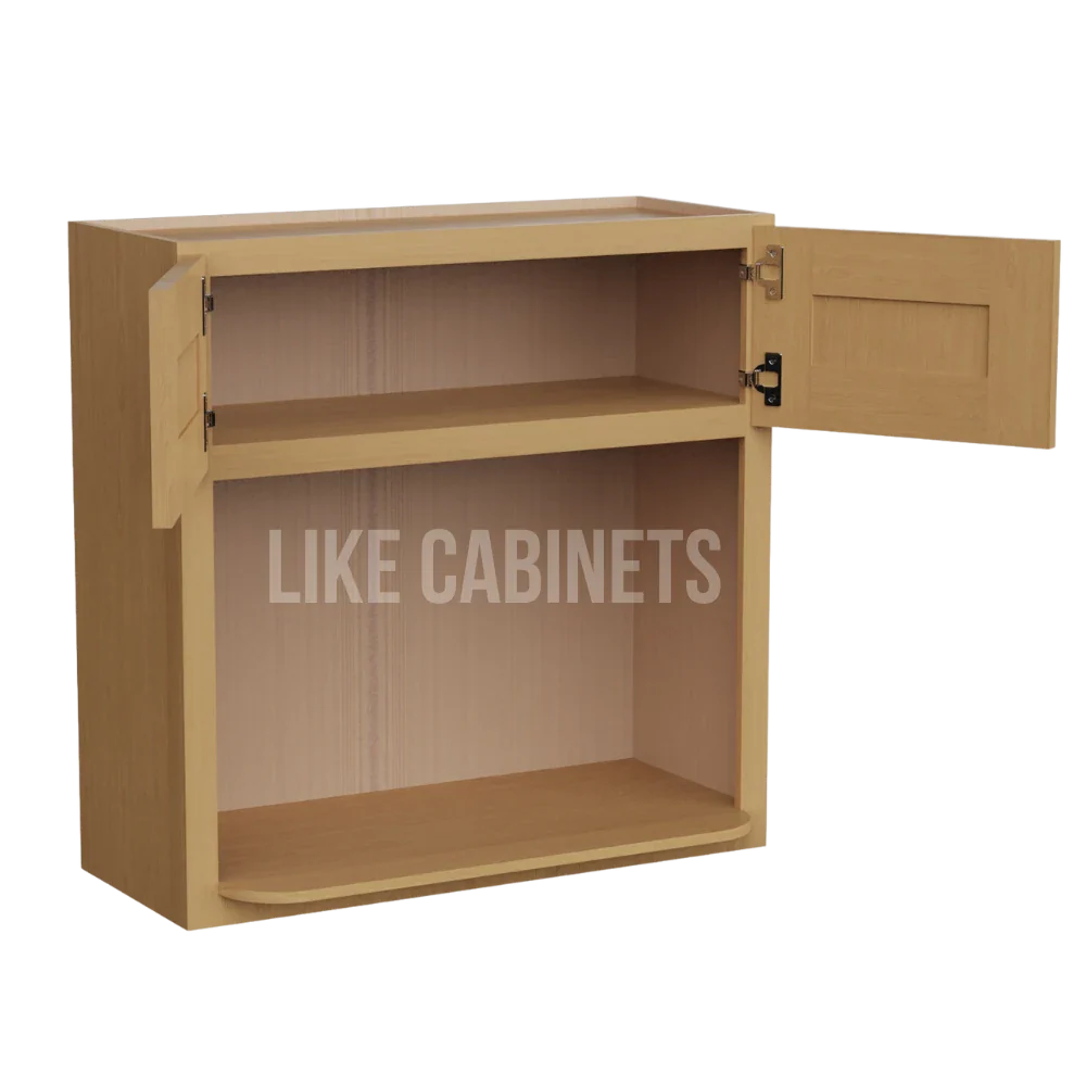 Treasure Chest Shaker Microwave Wall Cabinet