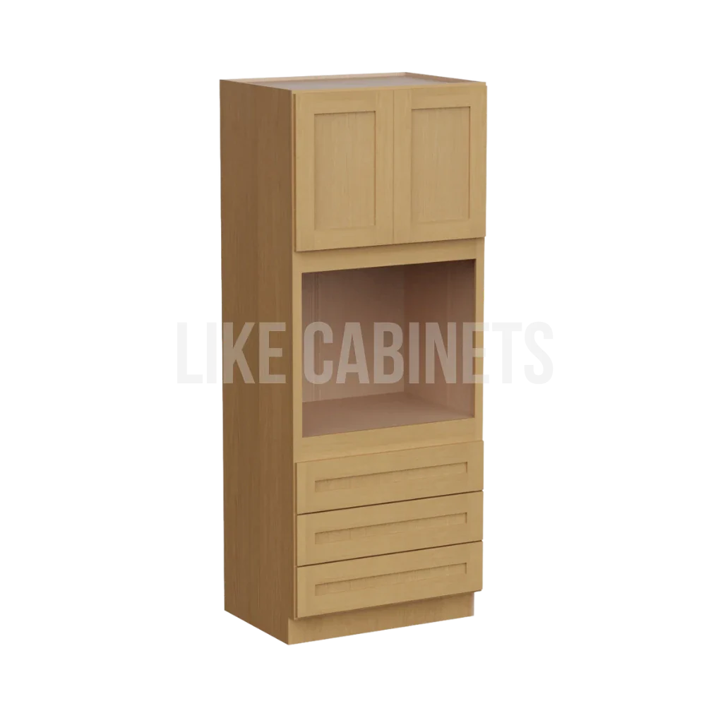 Treasure Chest Shaker 33'' W Oven Pantry Cabinet